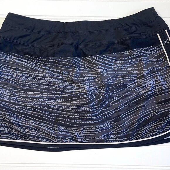 Athleta Black/Gray Size‎ 8 Skort - Picture 1 of 5